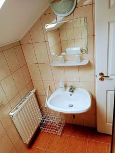 Kúpeľňa v ubytovaní Haus Maria Appartements