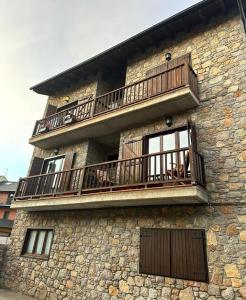 Balkón nebo terasa v ubytování Apartamento en el centro de Llivia