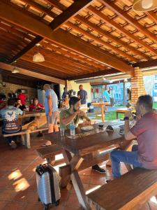 入住Woods Hostel的客人