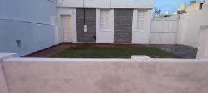 a view of the backyard of a house at Casa Eusebio - Catamarca capital in San Fernando del Valle de Catamarca