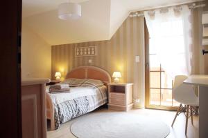 Postel nebo postele na pokoji v ubytování Maison Villabella
