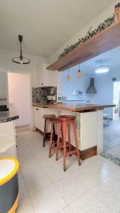 Casa Canaria shared house tesisinde mutfak veya mini mutfak