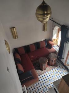 Posezení v ubytování Riad Averroès