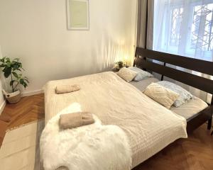 Posteľ alebo postele v izbe v ubytovaní Apartment Mia - Old Town, AC