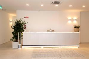 Vstupní hala nebo recepce v ubytování Calammare Apartments - Luxury Apartments with Beach and Gym - Molfetta