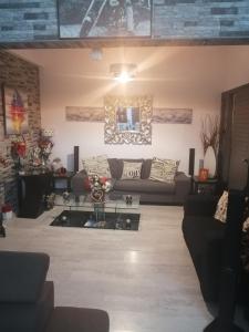 Posezení v ubytování Andros Residence