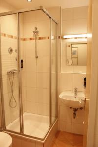 Koupelna v ubytování Isar City Hotel