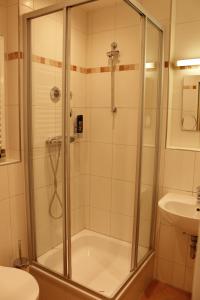 Koupelna v ubytování Isar City Hotel