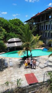 Bazén v ubytování WILD FORTRESS HOTEL Sigiriya nebo v jeho okolí