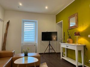 TV a/nebo společenská místnost v ubytování Ferienwohnung1 Daun