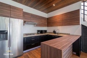 Cucina o angolo cottura di Cabaña de lujo en La Toscana Mazamitla 1