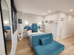 Posezení v ubytování Apartamentos Centro Oviedo Caveda
