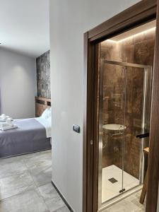 Koupelna v ubytování Binario1 Rooms
