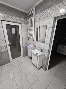 Koupelna v ubytování Sleep & Go