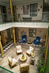 Posezení v ubytování Adamas House Hotel Boutique