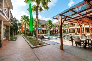 Bazén v ubytování Vidi Boutique Hotel nebo v jeho okolí