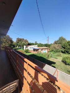 a view from the deck of a boat at Ñande renda in Ciudad del Este