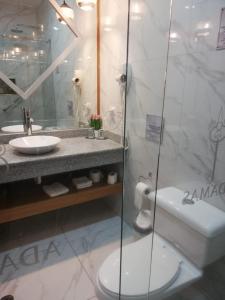 Koupelna v ubytování Adamas House Hotel Boutique