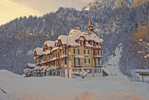 Hotel Alpenhof v zimě