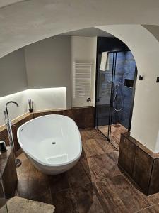 Koupelna v ubytování Binario1 Rooms