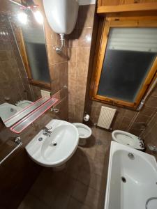 Koupelna v ubytování Ciamarra Rooms