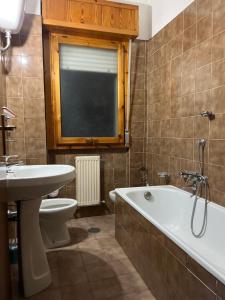 Koupelna v ubytování Ciamarra Rooms