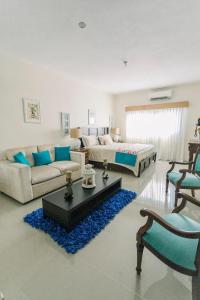 Istumisnurk majutusasutuses Guacamayos Hotel