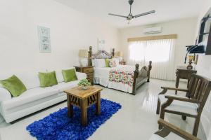 Istumisnurk majutusasutuses Guacamayos Hotel