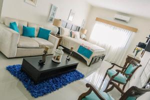 Istumisnurk majutusasutuses Guacamayos Hotel