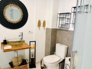 A bathroom at Luxury Bahia Sea Views By Deihu Experiences