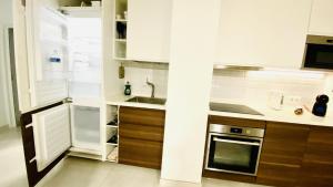 A kitchen or kitchenette at Luxury Bahia Sea Views By Deihu Experiences