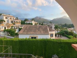 a view from the roof of a house at Casa Doble Sueno in Orba