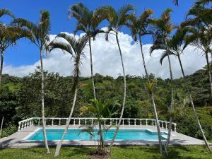 Bazén v ubytování Finca Mango - 40 acre paradise nebo v jeho okolí