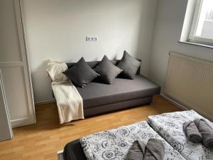A bed or beds in a room at Apartment Paulberg