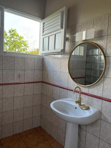 Vannituba majutusasutuses Villa Elise Jolie Maison , Piscine, WiFi, pour 7 personnes