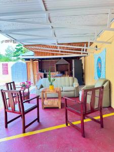 Posezení v ubytování Hotel El Chaman