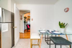 a kitchen and dining room with a table and chairs at San Francisco Home about 1 Mi to Golden Gate Park! in San Francisco