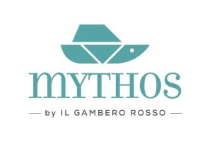 a logo for myctoros by il cameraariorosso at Mythos presso Ristorante Il Gambero Rosso in Porto Ercole