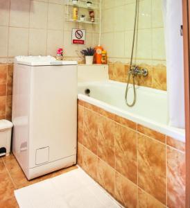 Kúpeľňa v ubytovaní Dia Apartman