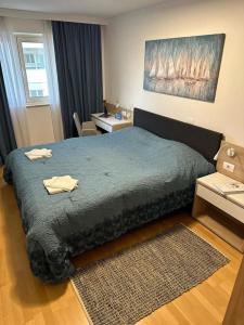 Ένα ή περισσότερα κρεβάτια σε δωμάτιο στο Edra Suite Apartment +37 φωτογραφίες