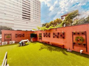 Aed väljaspool majutusasutust Bistu Hotel - Vila Nova Conceição
