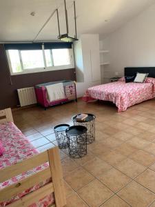 Posteľ alebo postele v izbe v ubytovaní Casa San Roca