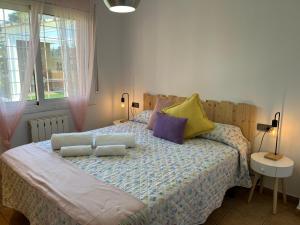 Posteľ alebo postele v izbe v ubytovaní Casa San Roca