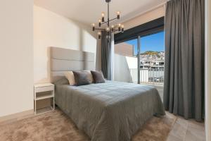 Posteľ alebo postele v izbe v ubytovaní Penthouse with ocean view 4 bedrooms apartment