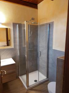Koupelna v ubytování AGRITURISMO DA RICCARDO
