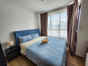 Postel nebo postele na pokoji v ubytování 中央公寓 1bedroom Centrio 804 Condominium 211 + 22 fotografií