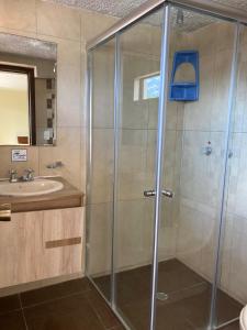 Koupelna v ubytování Hostal Monte Carmelo