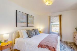 Voodi või voodid majutusasutuse Evergreen Hideaway toas