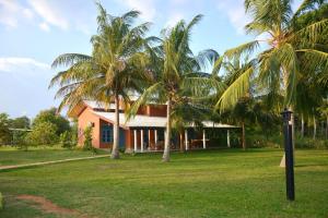 Zahrada ubytování Serenity Lake Resort Yala