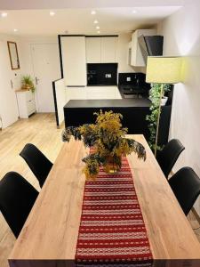 Cuisine ou kitchenette dans l'établissement Sublime Appartement Proche JO 2024